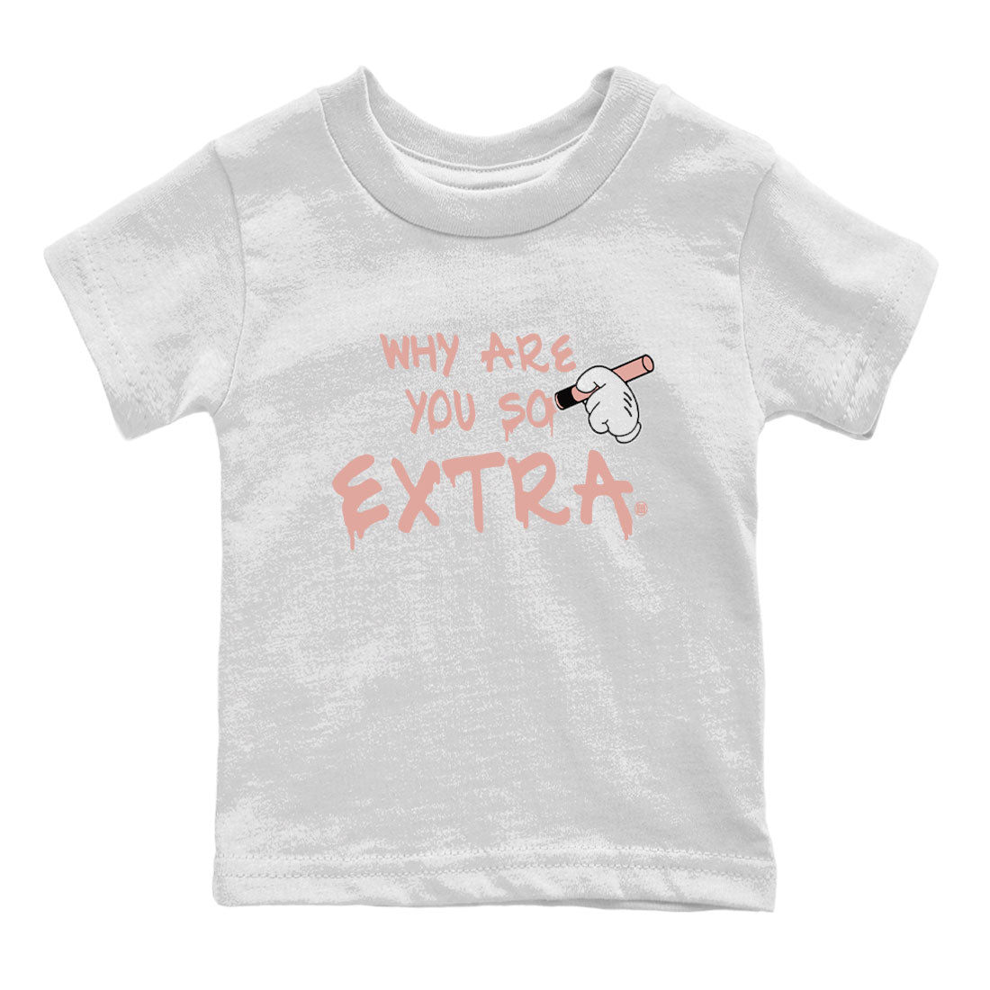 Dunks Low Rose Whisper shirt to match jordans Why Are You So Extra sneaker tees Dunk Rose Whisper SNRT Sneaker Release Tees Baby Toddler White 2 T-Shirt
