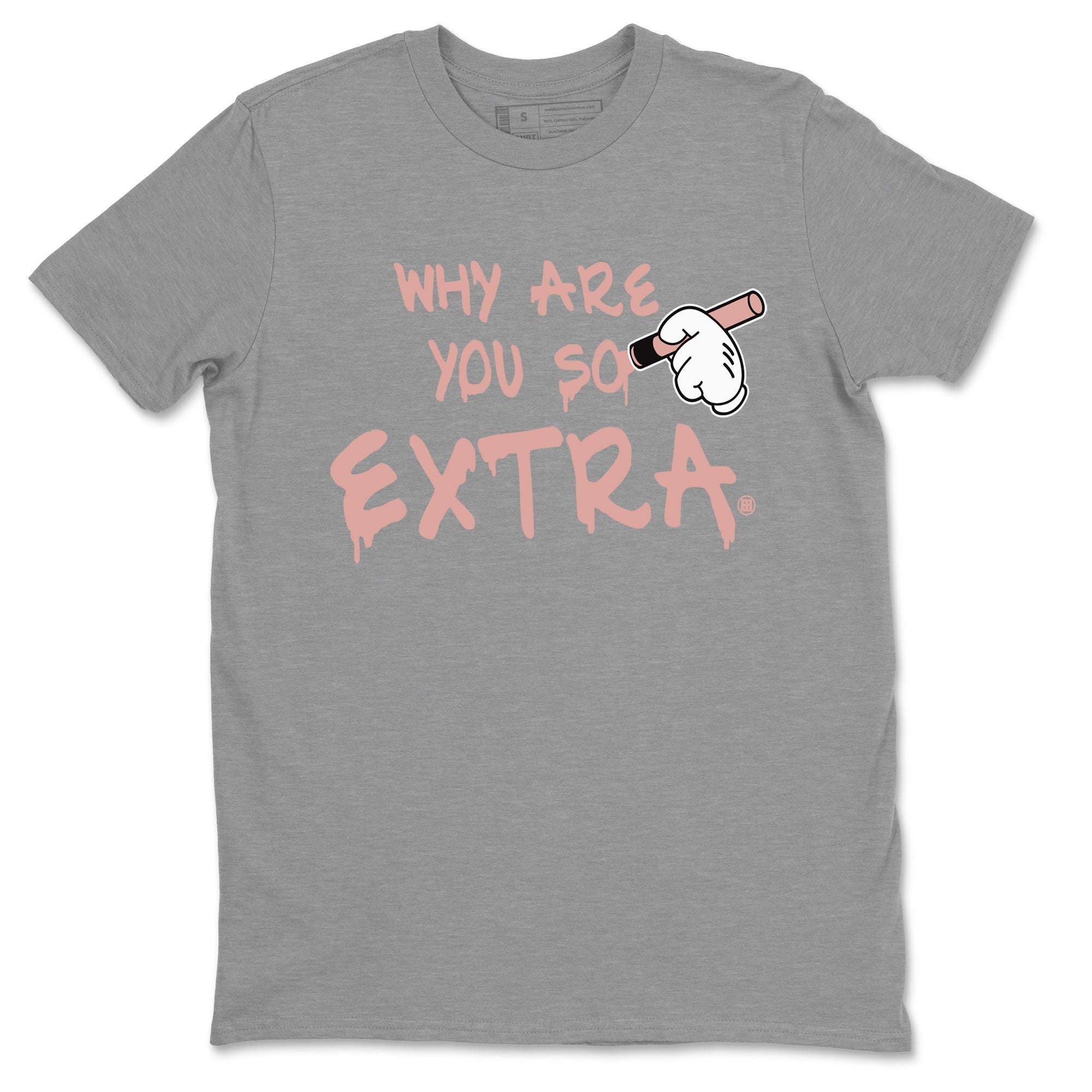 Dunks Low Rose Whisper shirt to match jordans Why Are You So Extra sneaker tees Dunk Rose Whisper SNRT Sneaker Release Tees Unisex Heather Grey 2 T-Shirt