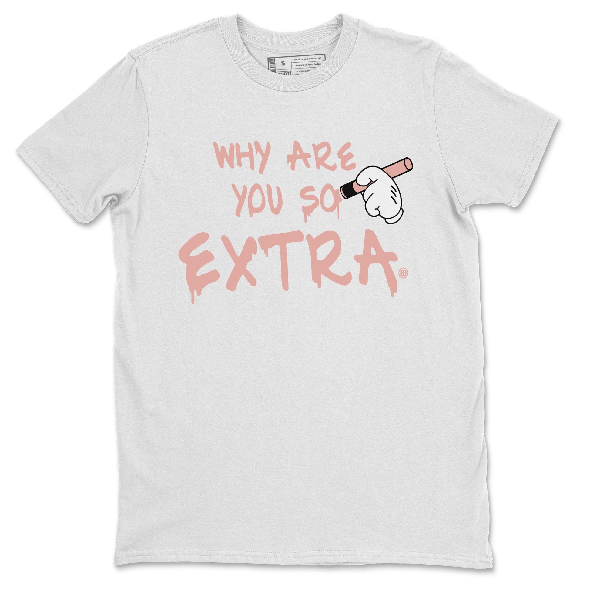 Dunks Low Rose Whisper shirt to match jordans Why Are You So Extra sneaker tees Dunk Rose Whisper SNRT Sneaker Release Tees Unisex White 2 T-Shirt