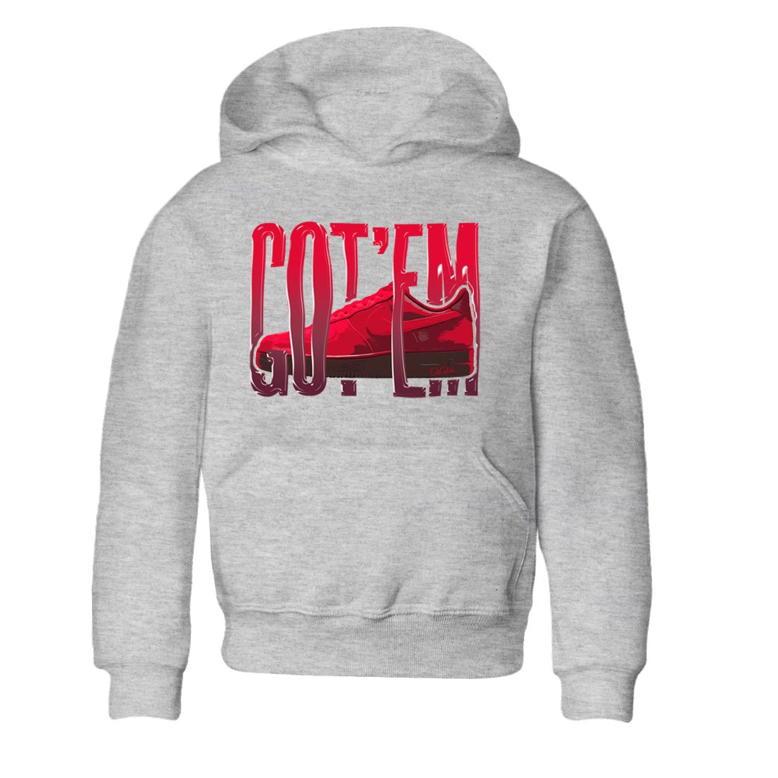 Air Force 1 Layers of Love shirt to match jordans Wiggling Gotem sneaker tees af1 Layers of Love SNRT sneaker release tees baby toddler Heather Grey 2 cotton Shirt