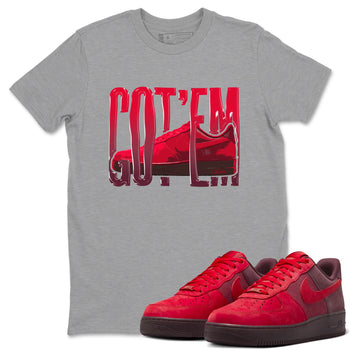 Air Force 1 Layers of Love shirt to match jordans Wiggling Gotem sneaker tees af1 Layers of Love SNRT Sneaker Release Tees unisex cotton Heather Grey 1 crew neck shirt