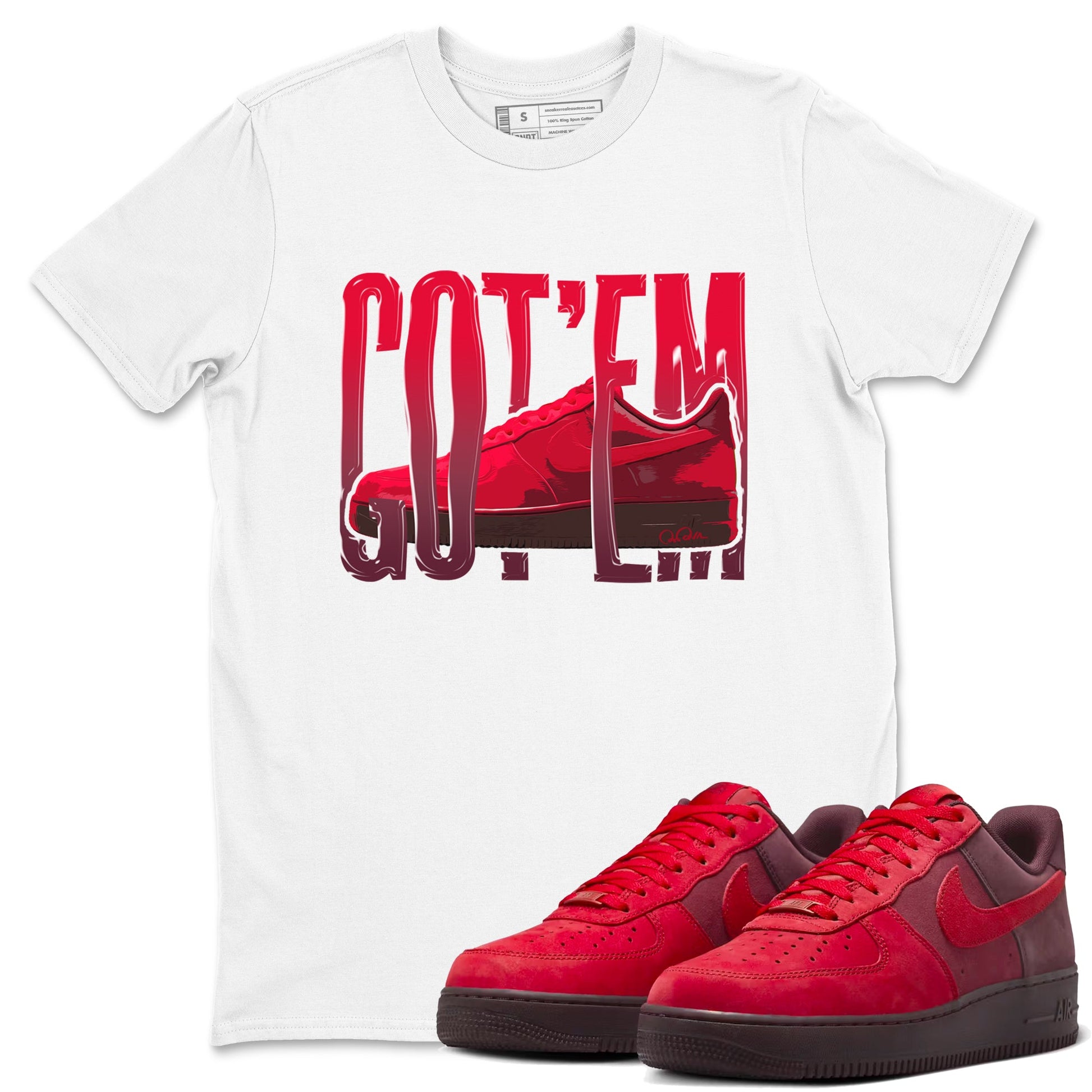 Air Force 1 Layers of Love shirt to match jordans Wiggling Gotem sneaker tees af1 Layers of Love SNRT Sneaker Release Tees unisex cotton White 1 crew neck shirt