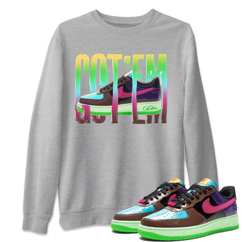 Air Force 1 Undefeated Fauna Brown Sneaker Match Tees Wiggling Gotem Sneaker Tees Air Force 1 Undefeated Fauna Brown Sneaker Release Tees Unisex Shirts
