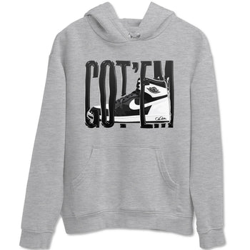 1s Black White shirt to match jordans Wiggling Gotem sneaker tees Air Jordan 1 High OG Black White SNRT Sneaker Release Tees unisex cotton Heather Grey 2 crew neck shirt