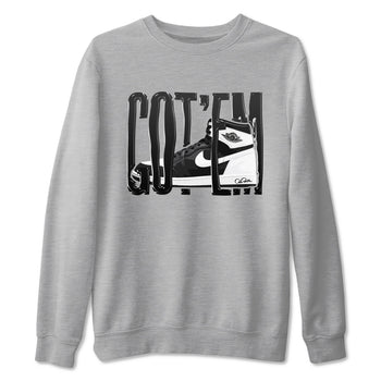 1s Black White shirt to match jordans Wiggling Gotem sneaker tees Air Jordan 1 High OG Black White SNRT Sneaker Release Tees unisex cotton Heather Grey 2 crew neck shirt