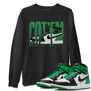 Air Jordan 1 Celtics Wiggling Gotem Crew Neck Sneaker Tees Air Jordan 1 Celtics Sneaker T-Shirts Washing and Care Tip