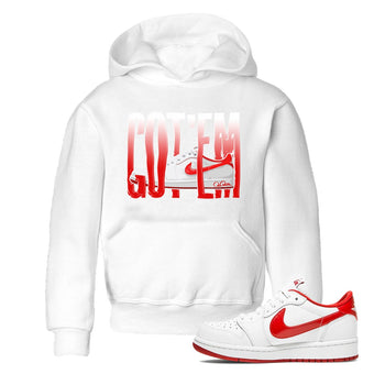 Wiggling Gotem SNRT Sneaker Tee Kids - Air Jordan 1 University Red - SNRT Sneaker Tee