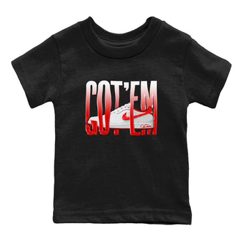 Jordan 1 Low University Red shirt to match jordans Wiggling Gotem sneakertees AJ1 Low University Red SNRT Sneaker Release Tees Baby Toddler Black 2 T-Shirt