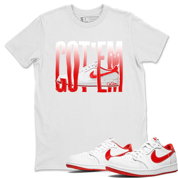 Wiggling Gotem SNRT Sneaker Tee - Air Jordan 1 University Red - SNRT Sneaker Tee