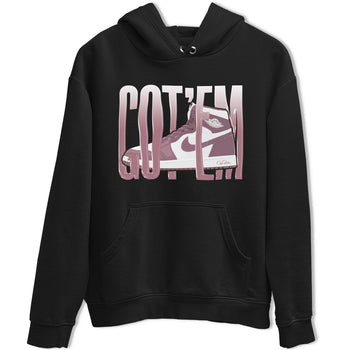 Air Jordan 1 Mauve shirt to match jordans Wiggling Gotem sneaker tees AJ1Mauve SNRT Sneaker Release Tees Unisex Black 2 T-Shirt
