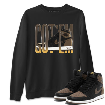 Air Jordan 1 Palomino shirt to match jordans Wiggling Gotem sneaker tees AJ1 High Palomino SNRT Sneaker Release Tees Unisex Black 1 T-Shirt