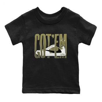 Air Jordan 1 Travis Scott Golf shirt to match jordans Wiggling Gotem sneaker tees AJ1 lowTravis Scott Golf SNRT Sneaker Release Tees Baby Toddler Black 2 T-Shirt