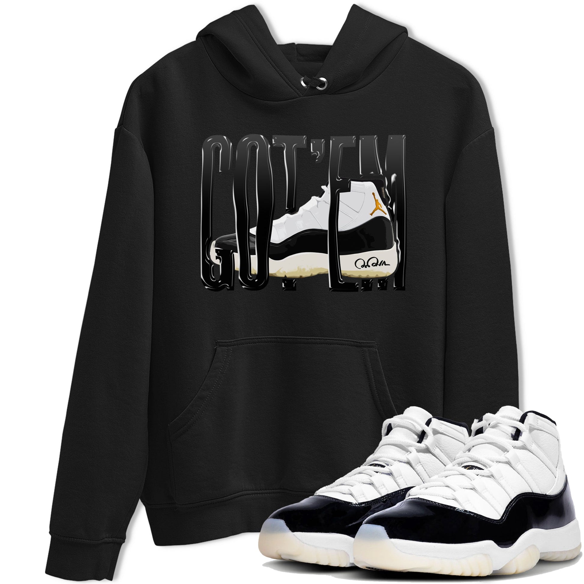 Air Jordan 11 Gratitude shirt to match jordans Wiggling Gotem sneaker tees AJ11 Gratitude SNRT Sneaker Release Tees Unisex Black 1 T-Shirt