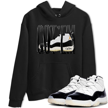 Air Jordan 11 Gratitude shirt to match jordans Wiggling Gotem sneaker tees AJ11 Gratitude SNRT Sneaker Release Tees Unisex Black 1 T-Shirt