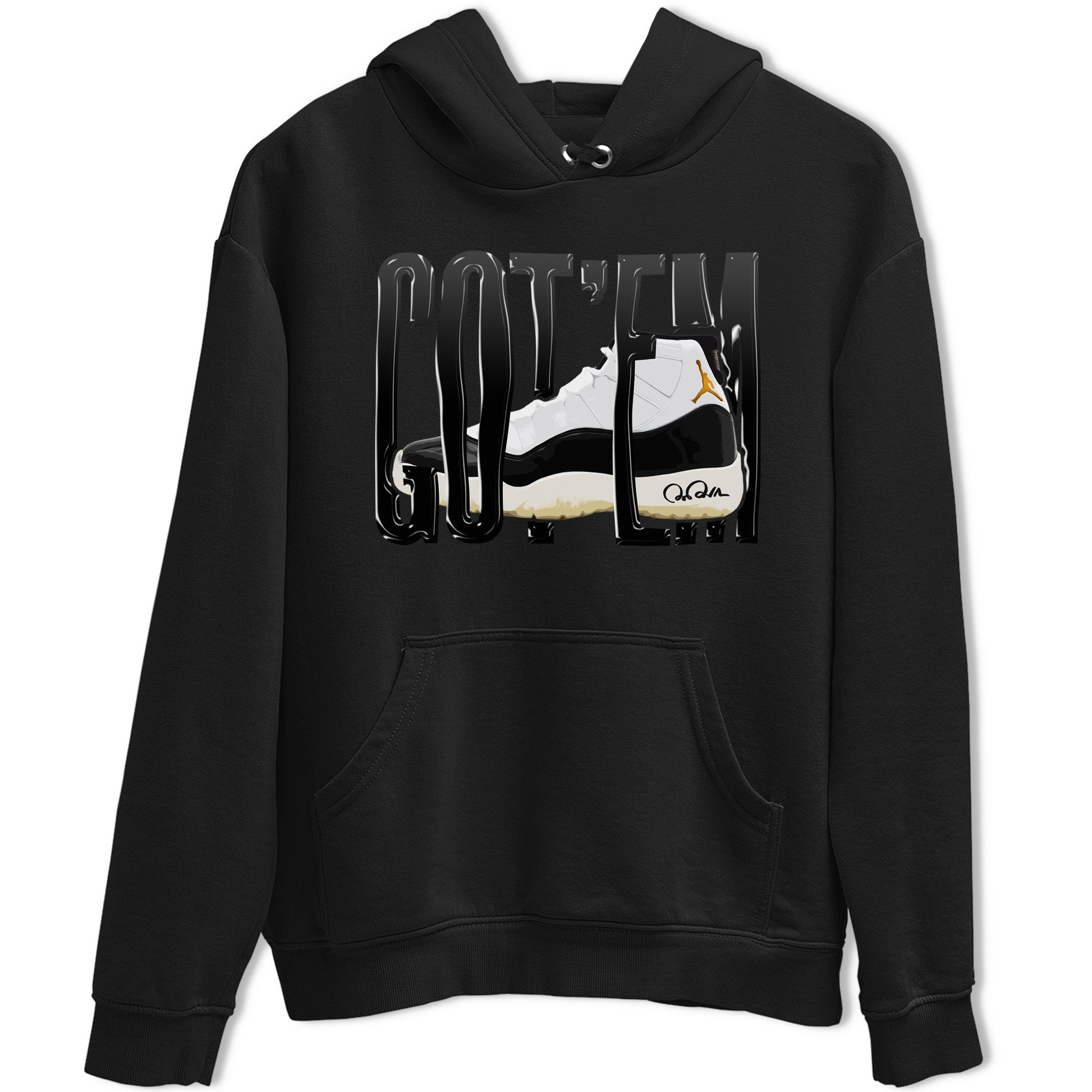 Air Jordan 11 Gratitude shirt to match jordans Wiggling Gotem sneaker tees AJ11 Gratitude SNRT Sneaker Release Tees Unisex Black 2 T-Shirt