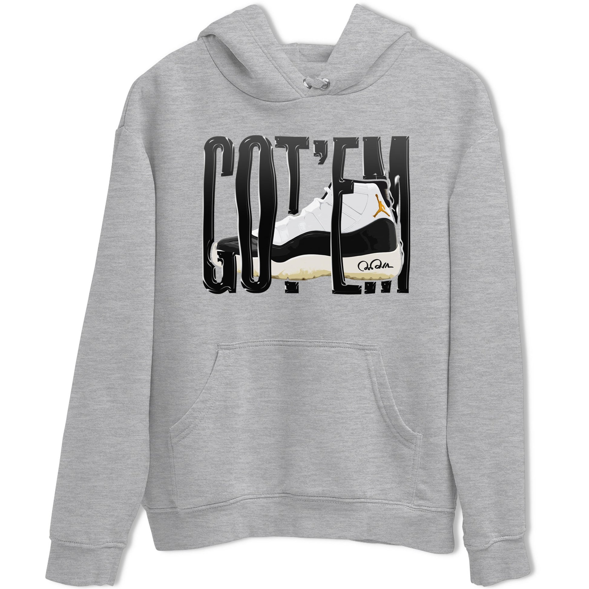 Air Jordan 11 Gratitude shirt to match jordans Wiggling Gotem sneaker tees AJ11 Gratitude SNRT Sneaker Release Tees Unisex Heather Grey 2 T-Shirt