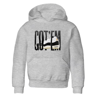 Air Jordan 11 Gratitude shirt to match jordans Wiggling Gotem sneaker tees AJ11 Gratitude SNRT Sneaker Release Tees Baby Toddler Heather Grey 2 T-Shirt