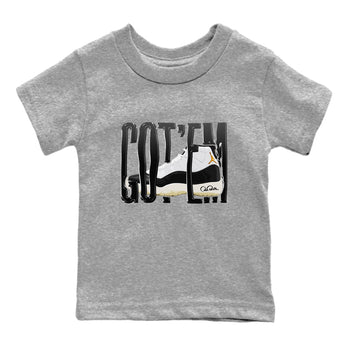 Air Jordan 11 Gratitude shirt to match jordans Wiggling Gotem sneaker tees AJ11 Gratitude SNRT Sneaker Release Tees Baby Toddler Heather Grey 2 T-Shirt