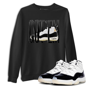 Air Jordan 11 Gratitude shirt to match jordans Wiggling Gotem sneaker tees AJ11 Gratitude SNRT Sneaker Release Tees Unisex Black 1 T-Shirt