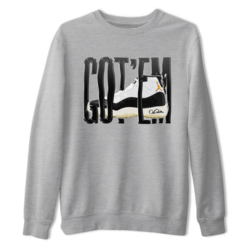 Air Jordan 11 Gratitude shirt to match jordans Wiggling Gotem sneaker tees AJ11 Gratitude SNRT Sneaker Release Tees Unisex Heather Grey 2 T-Shirt