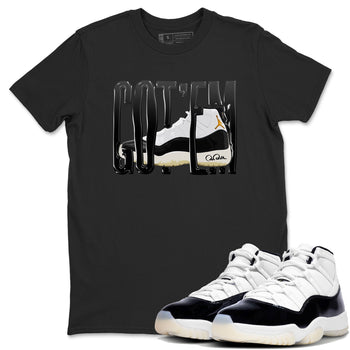 Air Jordan 11 Gratitude shirt to match jordans Wiggling Gotem sneaker tees AJ11 Gratitude SNRT Sneaker Release Tees Unisex Black 1 T-Shirt