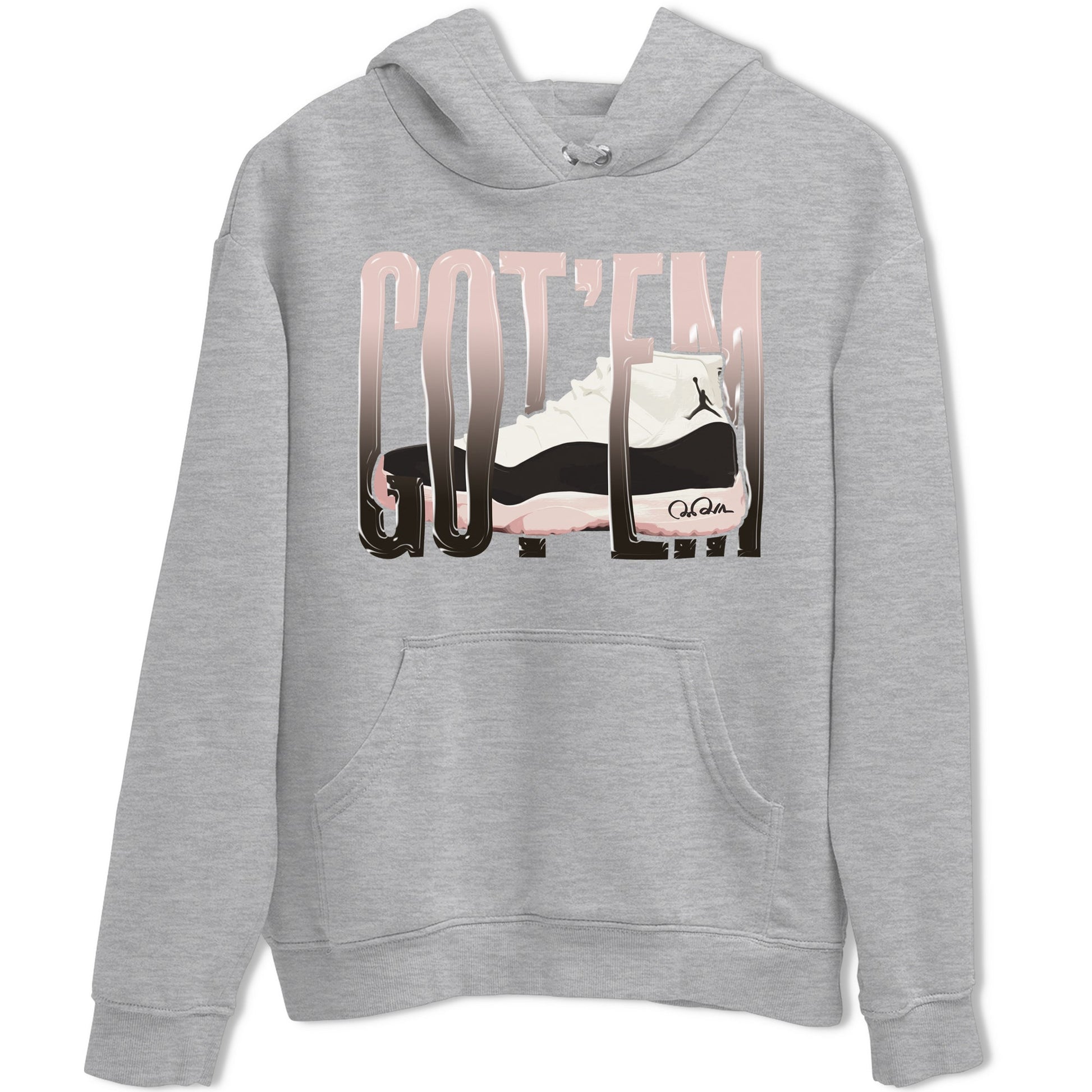 Air Jordan 11 Neapolitan shirt to match jordans Wiggling Gotem sneaker tees AJ11 Neapolitan SNRT Sneaker Release Tees Unisex Heather Grey 2 T-Shirt