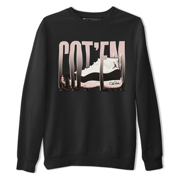 Air Jordan 11 Neapolitan shirt to match jordans Wiggling Gotem sneaker tees AJ11 Neapolitan SNRT Sneaker Release Tees Unisex Black 2 T-Shirt