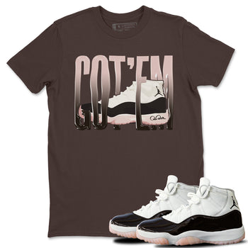 Air Jordan 11 Neapolitan shirt to match jordans Wiggling Gotem sneaker tees AJ11 Neapolitan SNRT Sneaker Release Tees Unisex Dark Chocolate 1 T-Shirt
