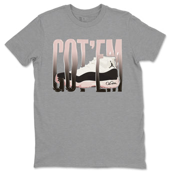 Air Jordan 11 Neapolitan shirt to match jordans Wiggling Gotem sneaker tees AJ11 Neapolitan SNRT Sneaker Release Tees Unisex Heather Grey 2 T-Shirt