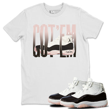 Air Jordan 11 Neapolitan shirt to match jordans Wiggling Gotem sneaker tees AJ11 Neapolitan SNRT Sneaker Release Tees Unisex White 1 T-Shirt