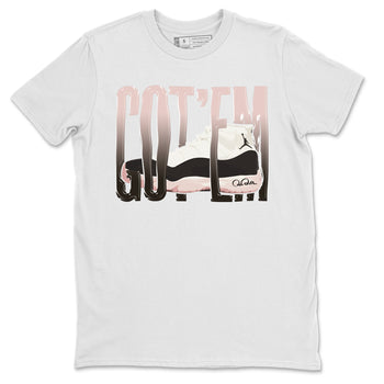 Air Jordan 11 Neapolitan shirt to match jordans Wiggling Gotem sneaker tees AJ11 Neapolitan SNRT Sneaker Release Tees Unisex White 2 T-Shirt