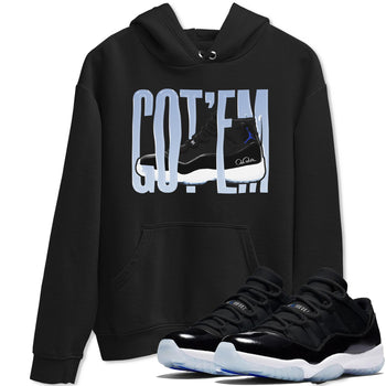 11s Black and Varsity Royal shirt to match jordans Wiggling Gotem sneaker tees Air Jordan 11 Black/Varsity Royal SNRT Sneaker Release Tees Unisex Black 1 T-Shirt