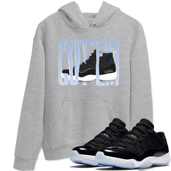 11s Black and Varsity Royal shirt to match jordans Wiggling Gotem sneaker tees Air Jordan 11 Black/Varsity Royal SNRT Sneaker Release Tees Unisex Heather Grey 1 T-Shirt