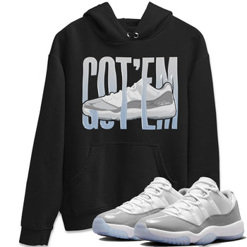 Air Jordan 11 White Cement Sneaker Match Tees Wiggling Gotem Sneaker Tees Air Jordan 11 Cement Grey Sneaker Release Tees Unisex Shirts Black 1