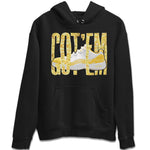 Air Jordan 11 Yellow Python Sneaker Match Tees Wiggling Gotem Sneaker Tees AJ11 Yellow Python Sneaker Release Tees Unisex Shirts Black 2