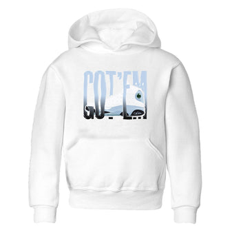 Air Jordan 13 Blue Grey shirt to match jordans Wiggling Gotem sneaker tees AJ13 Blue Grey SNRT sneaker release tees baby toddler White 2 cotton Shirt