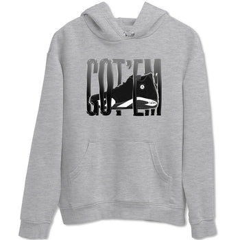 14s Panda shirt to match jordans Wiggling Gotem sneaker tees Air Jordan 14 Panda SNRT Sneaker Release Tees Unisex Heather Grey 2 T-Shirt