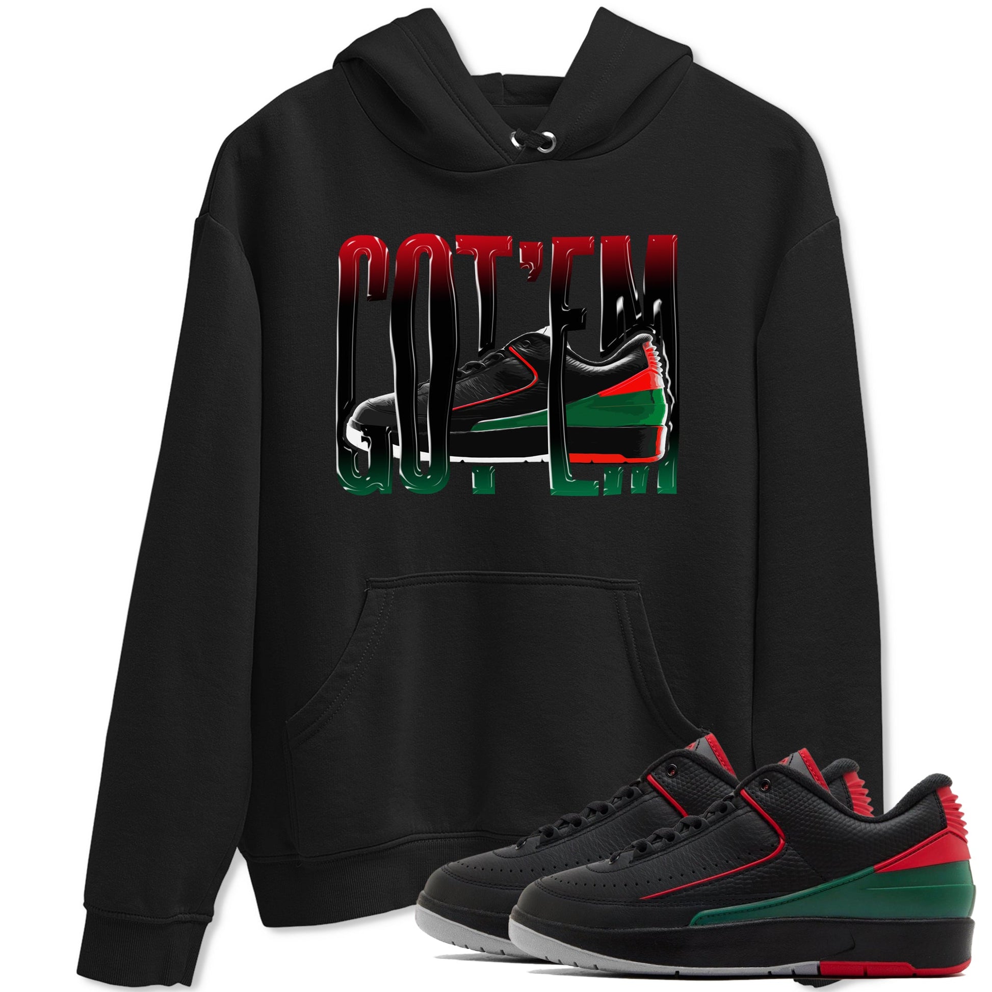 2s Christmas X-mas gift shirt to match jordans Wiggling Gotem sneaker tees Air Jordan 2 Christmas SNRT Sneaker Release Tees Unisex Black 1 T-Shirt