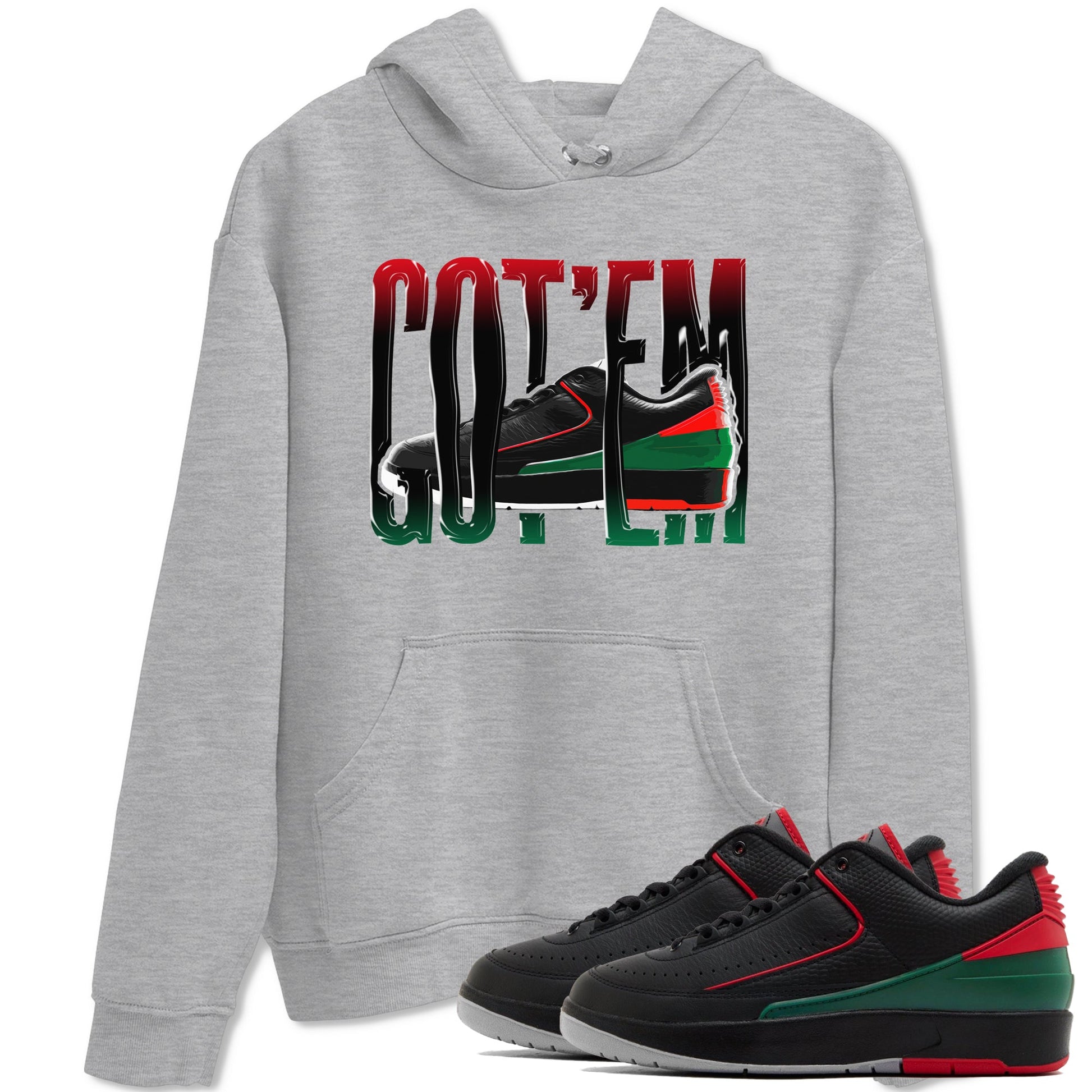 2s Christmas X-mas gift shirt to match jordans Wiggling Gotem sneaker tees Air Jordan 2 Christmas SNRT Sneaker Release Tees Unisex Heather Grey 1 T-Shirt