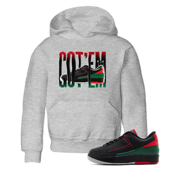 2s Christmas X-mas gift shirt to match jordans Wiggling Gotem sneaker tees Air Jordan 2 Christmas SNRT Sneaker Release Tees Baby Toddler Heather Grey 1 T-Shirt