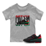 2s Christmas X-mas gift shirt to match jordans Wiggling Gotem sneaker tees Air Jordan 2 Christmas SNRT Sneaker Release Tees Baby Toddler Heather Grey 1 T-Shirt