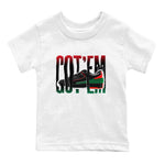 2s Christmas X-mas gift shirt to match jordans Wiggling Gotem sneaker tees Air Jordan 2 Christmas SNRT Sneaker Release Tees Baby Toddler White 2 T-Shirt