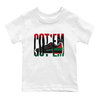 2s Christmas X-mas gift shirt to match jordans Wiggling Gotem sneaker tees Air Jordan 2 Christmas SNRT Sneaker Release Tees Baby Toddler White 2 T-Shirt