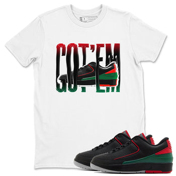 2s Christmas X-mas gift shirt to match jordans Wiggling Gotem sneaker tees Air Jordan 2 Christmas SNRT Sneaker Release Tees Unisex White 1 T-Shirt