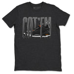 Air Jordan 3 Fear shirt to match jordans Wiggling Gotem sneaker tees AJ3 Fear SNRT Sneaker Release Tees Unisex Charcoal Heather 2 T-Shirt