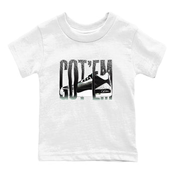3s Green Glow shirt to match jordans Wiggling Gotem sneaker tees Air Jordan 3 Green Glow SNRT sneaker release tees baby toddler White 2 cotton Shirt