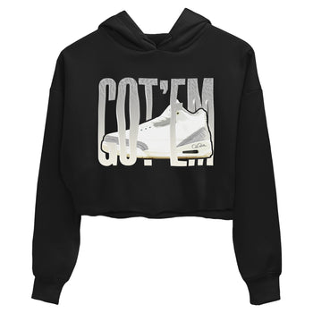 3s Ivory shirt to match jordans Wiggling Gotem sneaker tees Air Jordan 3 Ivory SNRT Sneaker Release Tees Black 2 crop length shirt