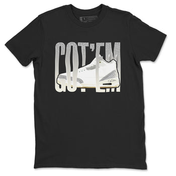 3s Ivory shirt to match jordans Wiggling Gotem sneaker tees Air Jordan 3 Ivory SNRT Sneaker Release Tees unisex cotton Black 2 crew neck shirt