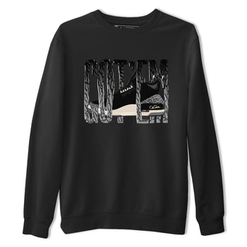 Air Jordan 3 Off Noir shirt to match jordans Wiggling Gotem sneaker tees AJ3 Off Noir SNRT Sneaker Release Tees Unisex Black 2 T-Shirt
