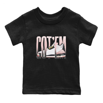 Air Jordan 3 GS Vintage Floral shirt to match jordans Wiggling Gotem sneaker tees Air Jordan 3 Vintage Floral SNRT sneaker release tees baby toddler Black 2 cotton Shirt